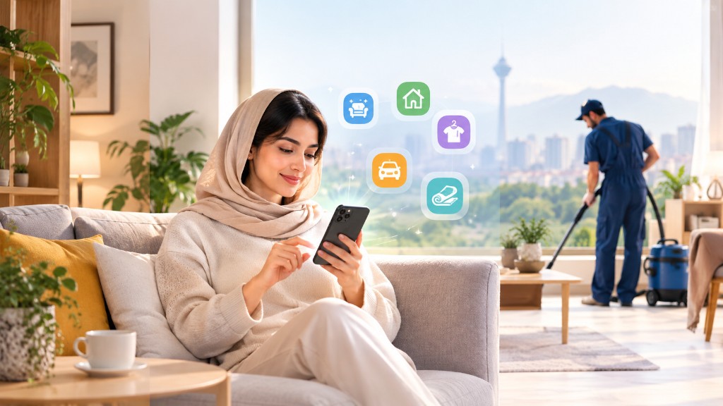 خدمات در منزل، سریع و مطمئن